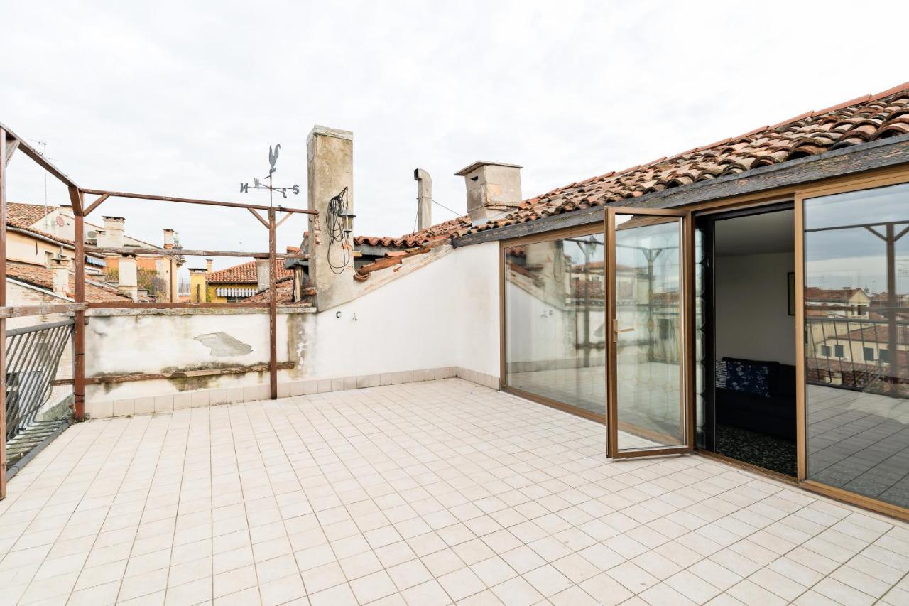 Ponte Di Rialto Penthouse With Panoramic Terrace Apartment Venice Exterior photo